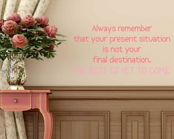 Always Remember Quotes Wall Art Stickers